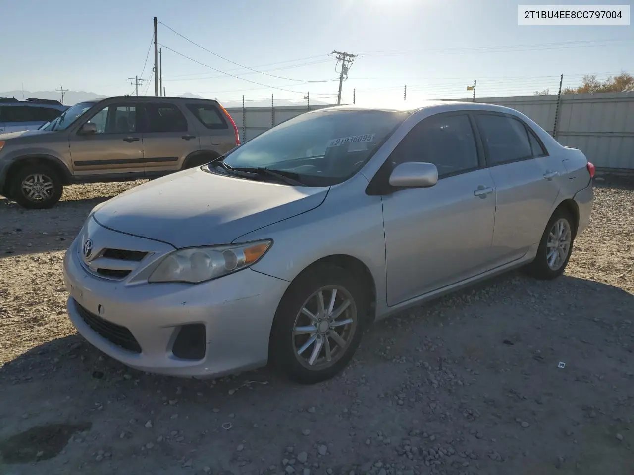 2T1BU4EE8CC797004 2012 Toyota Corolla Base