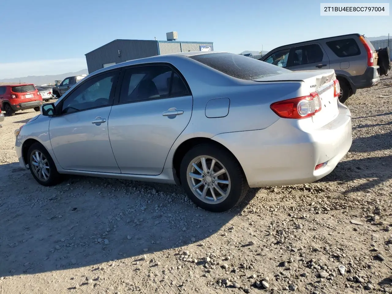 2T1BU4EE8CC797004 2012 Toyota Corolla Base