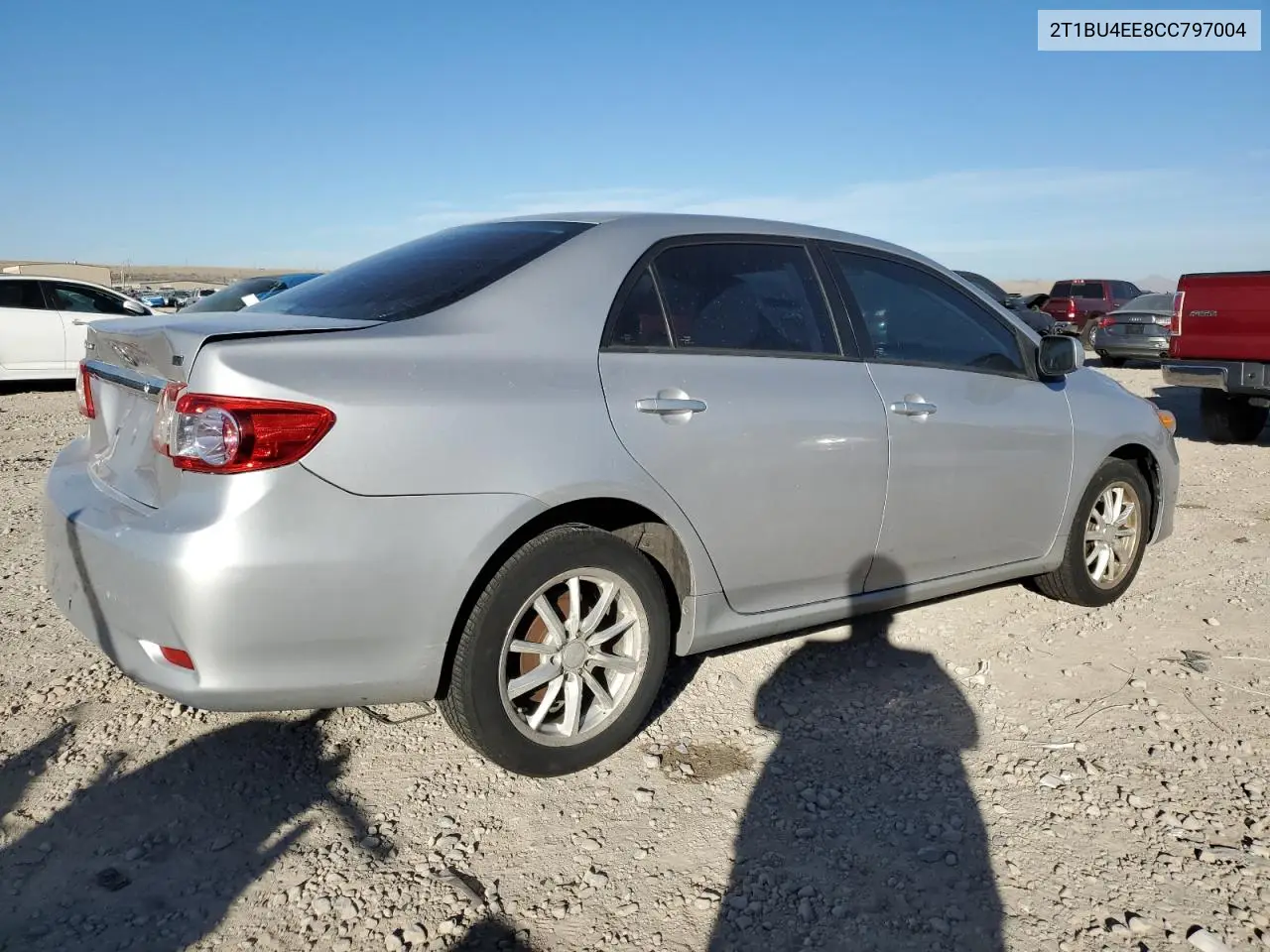 2T1BU4EE8CC797004 2012 Toyota Corolla Base