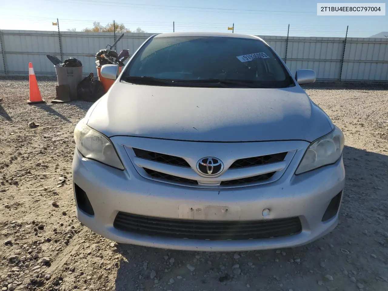 2T1BU4EE8CC797004 2012 Toyota Corolla Base