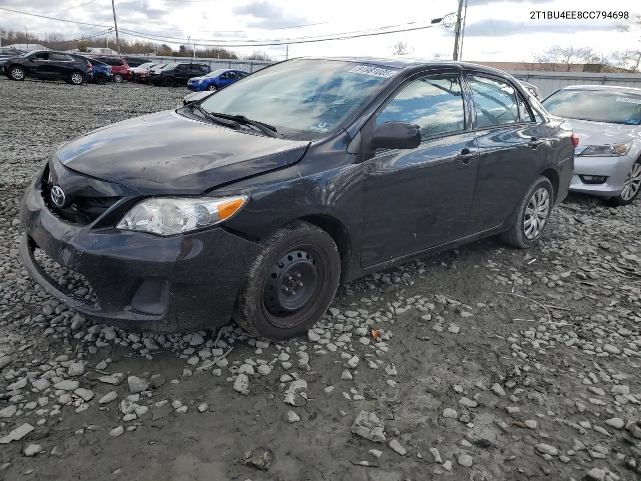 2T1BU4EE8CC794698 2012 Toyota Corolla Base