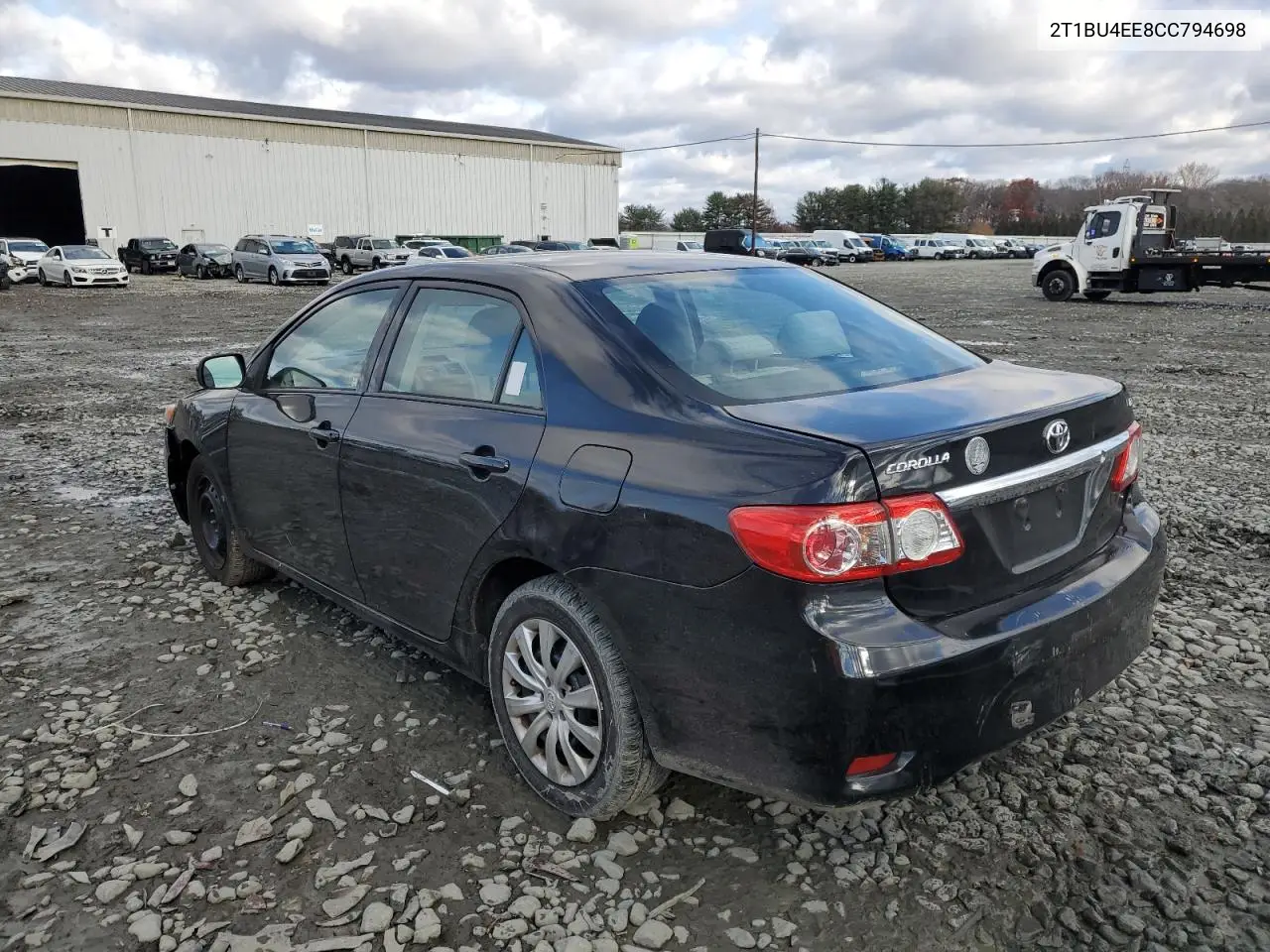 2T1BU4EE8CC794698 2012 Toyota Corolla Base