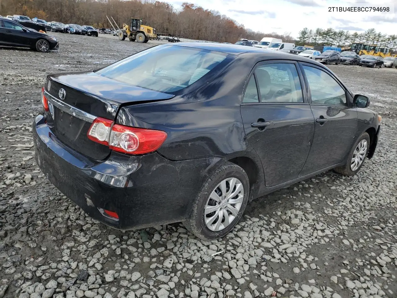 2T1BU4EE8CC794698 2012 Toyota Corolla Base