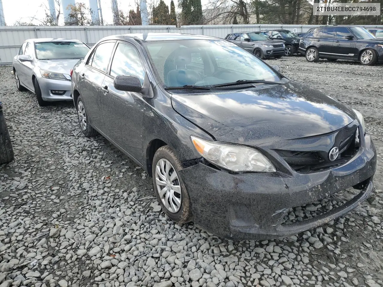 2T1BU4EE8CC794698 2012 Toyota Corolla Base