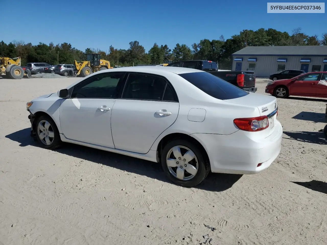 5YFBU4EE6CP037346 2012 Toyota Corolla Base
