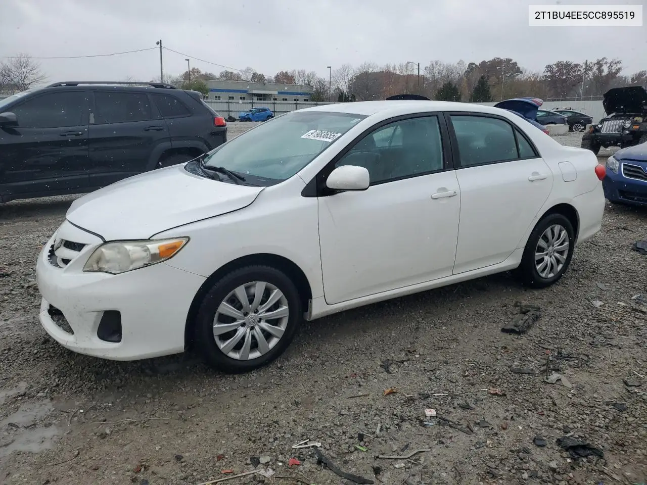 2T1BU4EE5CC895519 2012 Toyota Corolla Base
