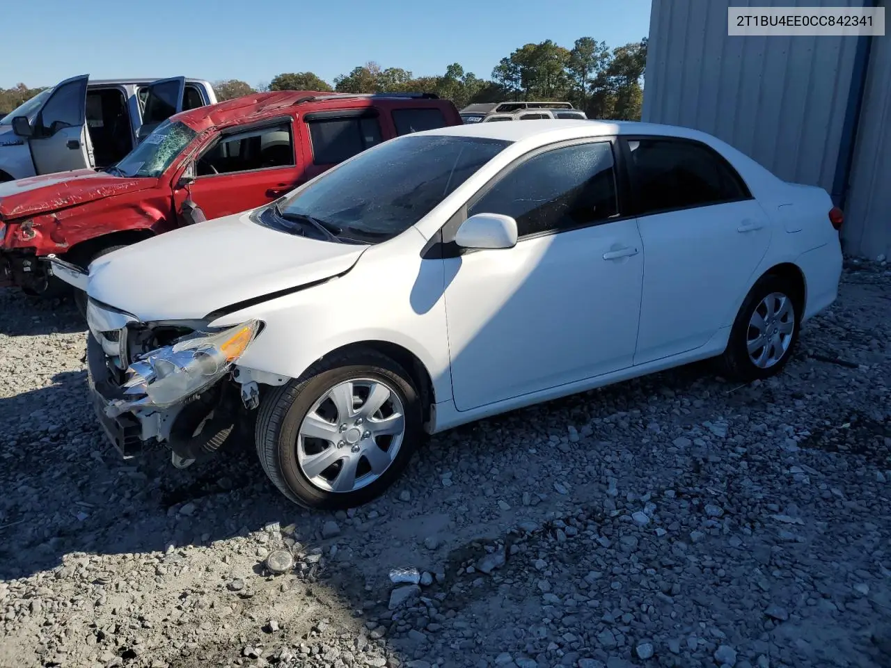 2T1BU4EE0CC842341 2012 Toyota Corolla Base