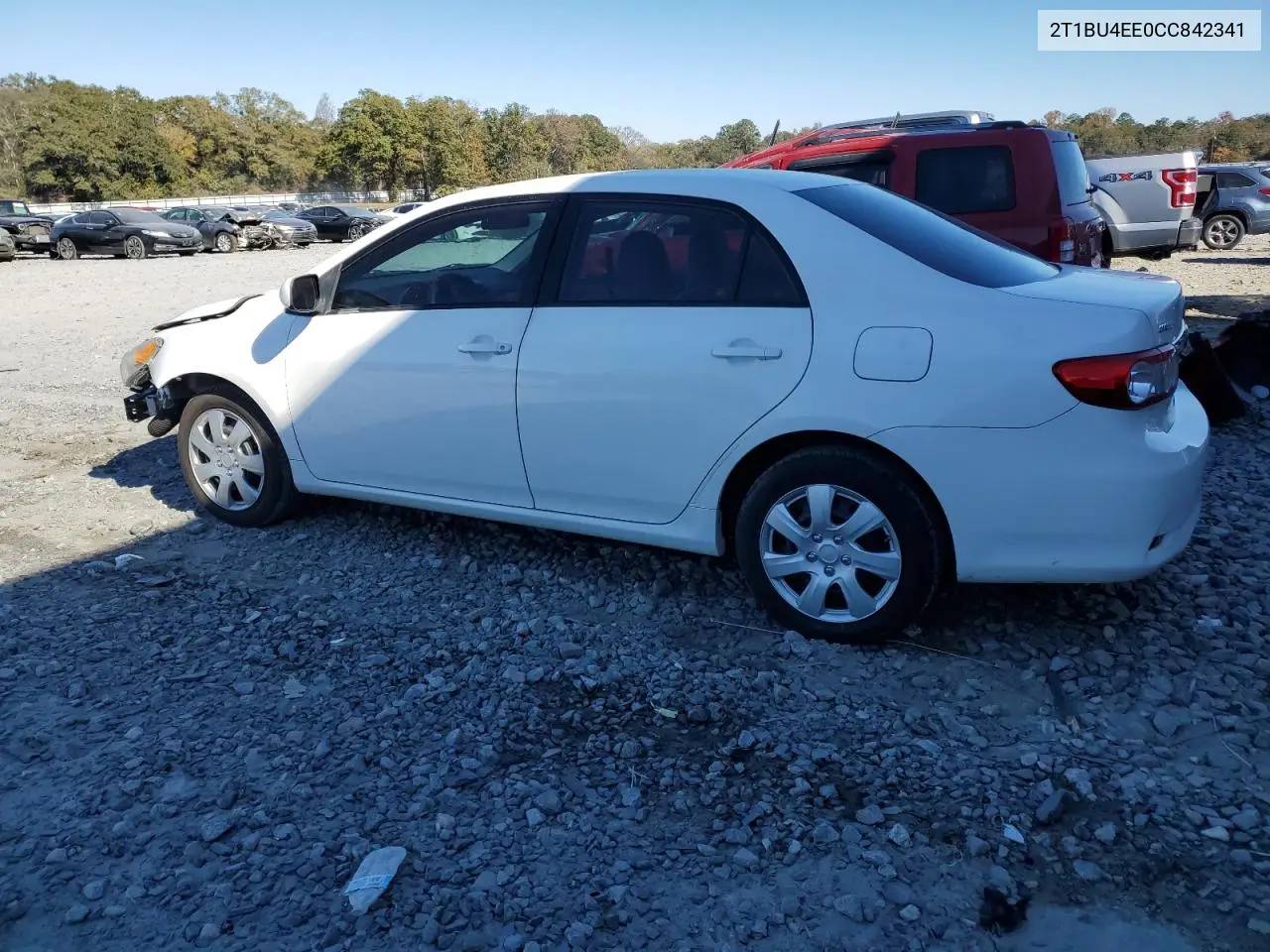 2T1BU4EE0CC842341 2012 Toyota Corolla Base