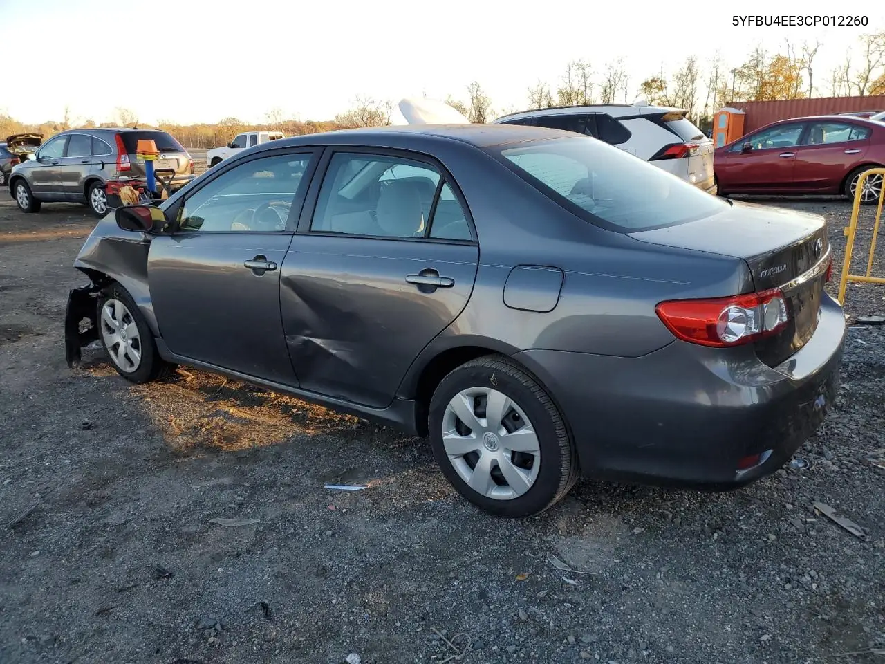 5YFBU4EE3CP012260 2012 Toyota Corolla Base