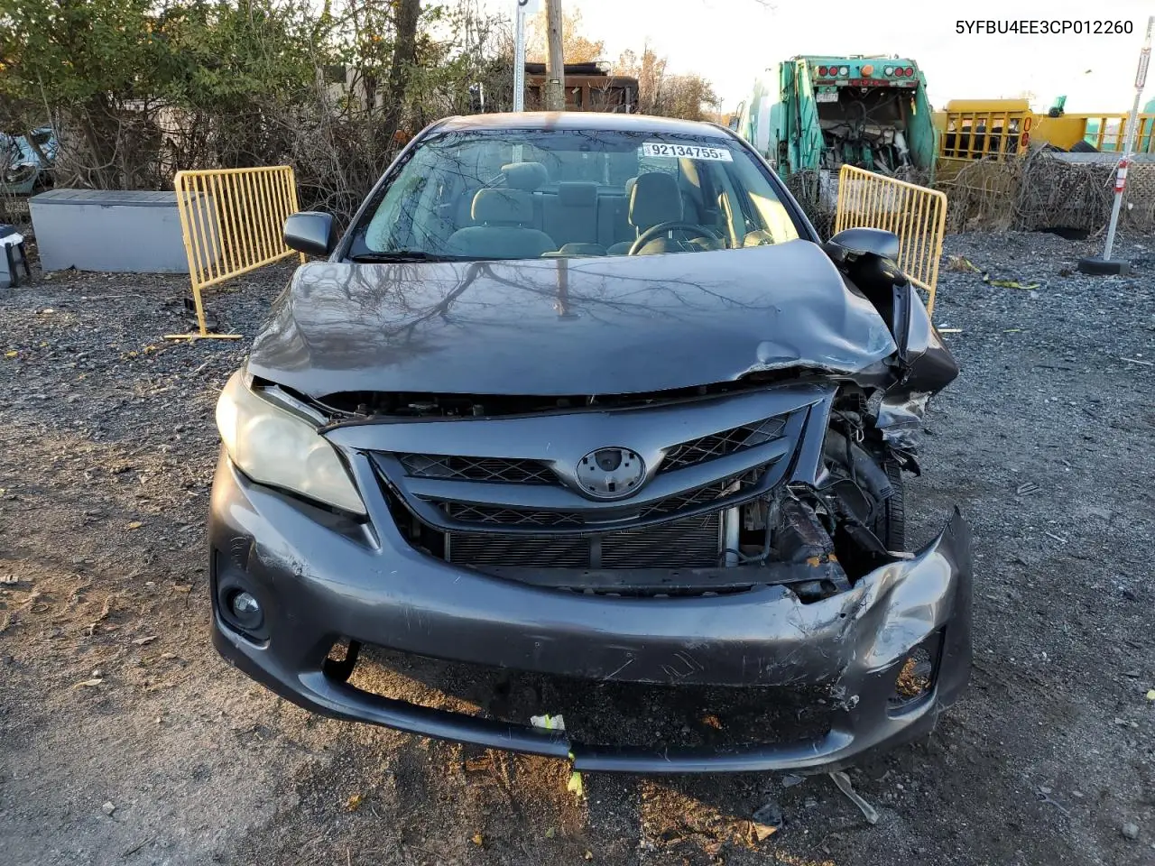 5YFBU4EE3CP012260 2012 Toyota Corolla Base