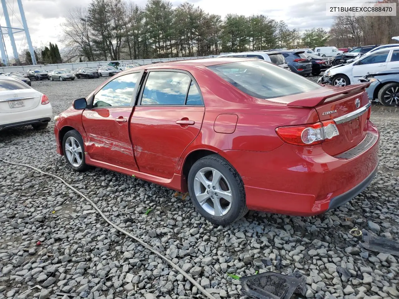 2T1BU4EEXCC888470 2012 Toyota Corolla Base