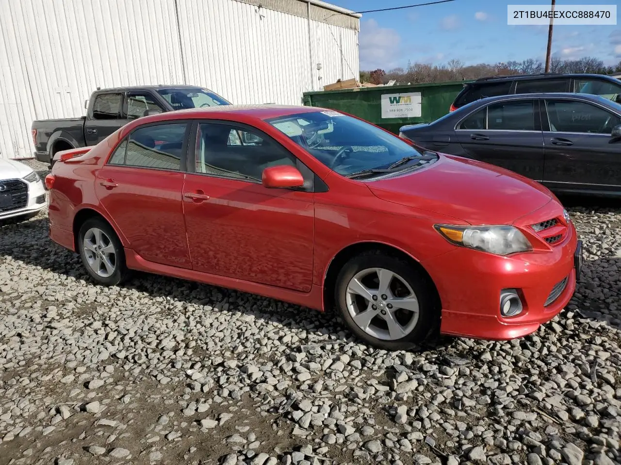 2T1BU4EEXCC888470 2012 Toyota Corolla Base