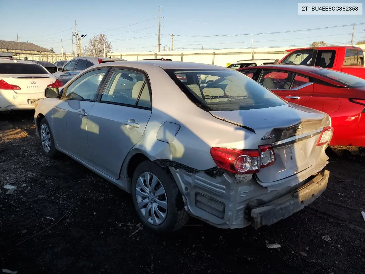 2T1BU4EE8CC882358 2012 Toyota Corolla Base
