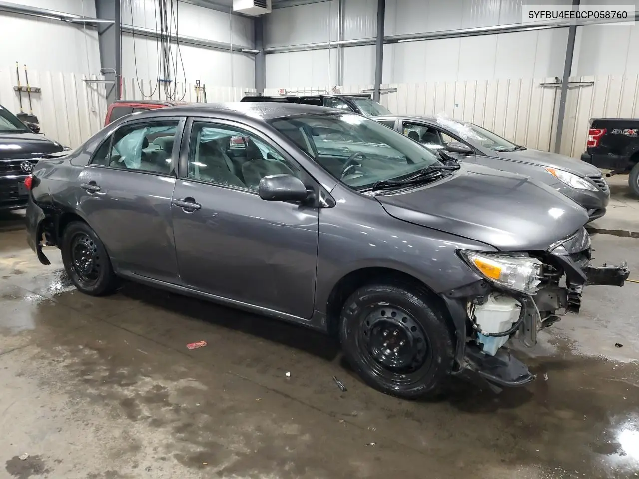 5YFBU4EE0CP058760 2012 Toyota Corolla Base