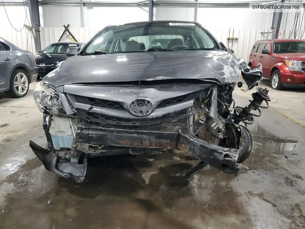 5YFBU4EE0CP058760 2012 Toyota Corolla Base