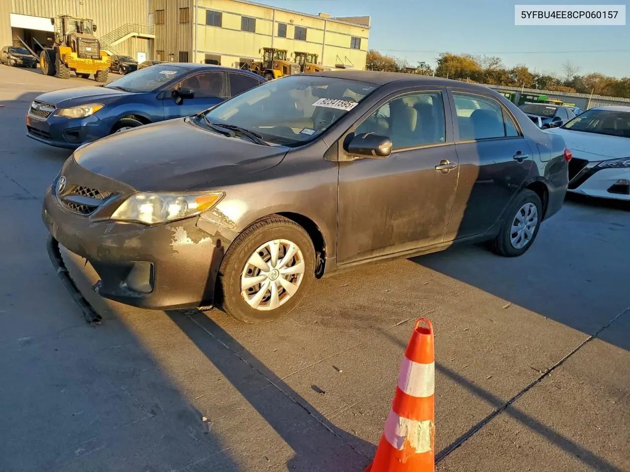 5YFBU4EE8CP060157 2012 Toyota Corolla Base