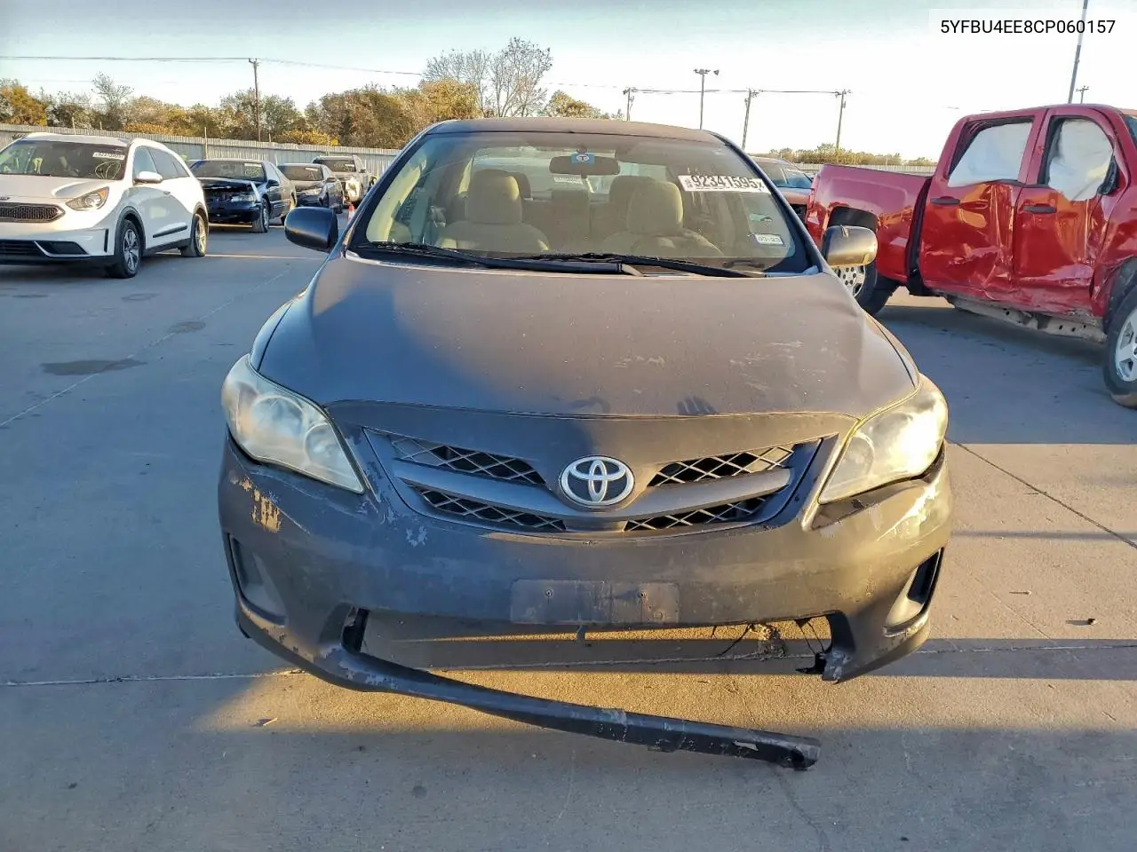 5YFBU4EE8CP060157 2012 Toyota Corolla Base