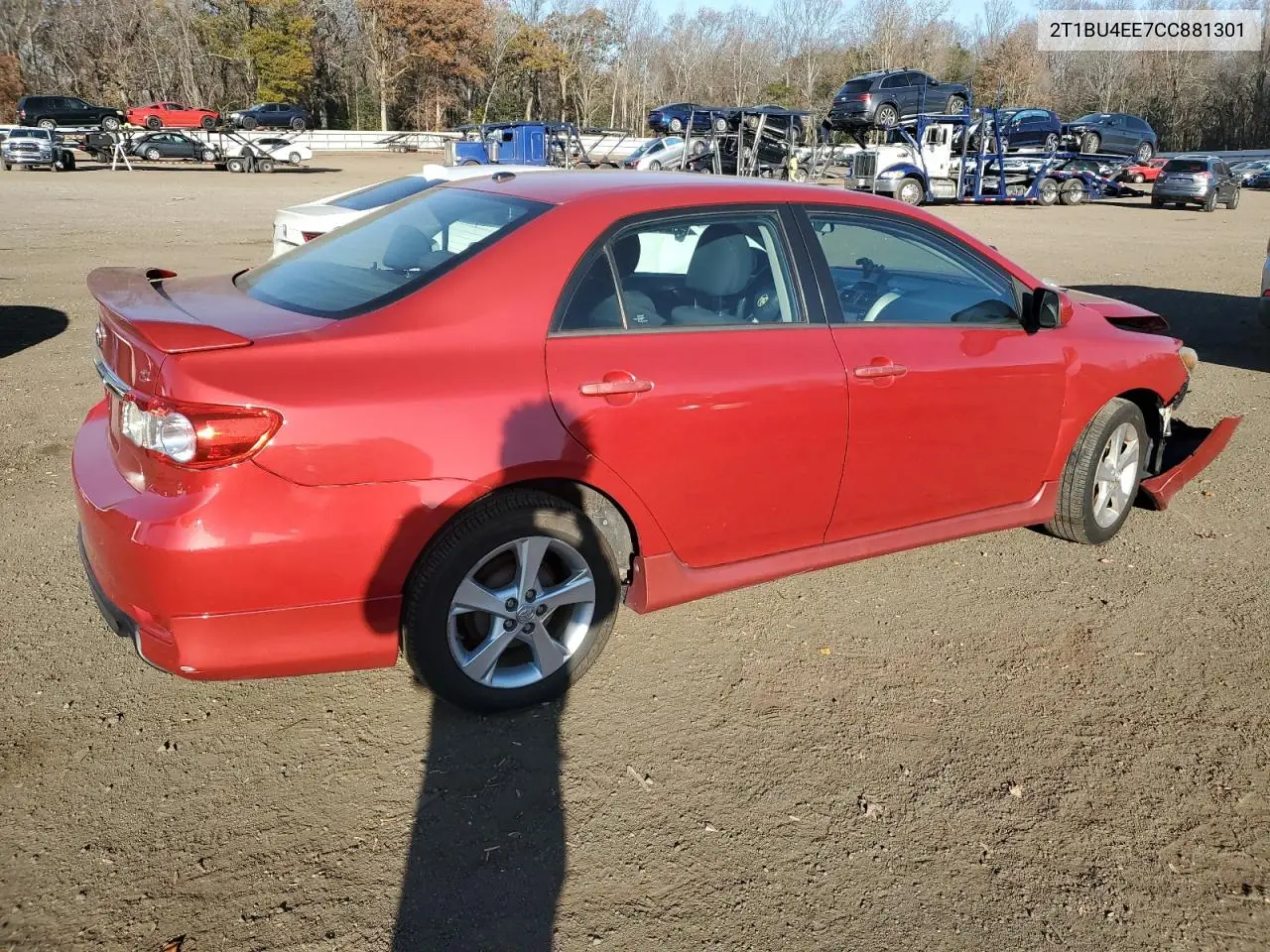 2T1BU4EE7CC881301 2012 Toyota Corolla Base
