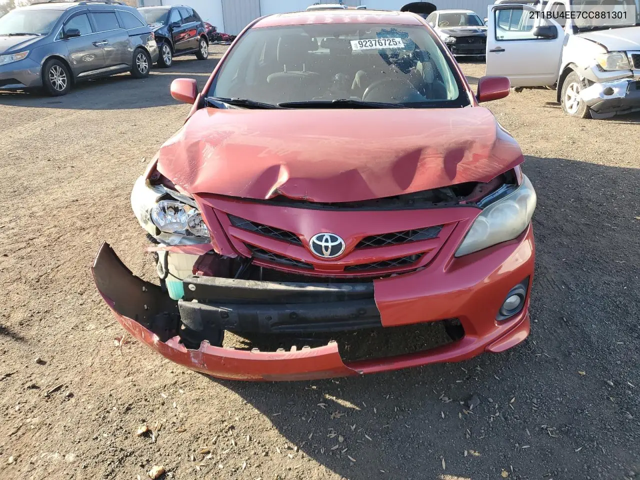 2T1BU4EE7CC881301 2012 Toyota Corolla Base