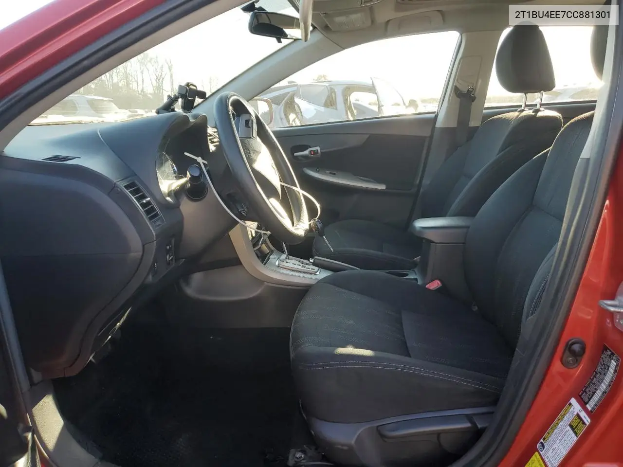 2T1BU4EE7CC881301 2012 Toyota Corolla Base