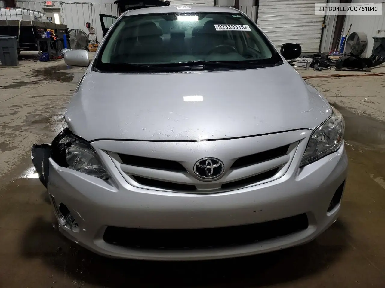 2T1BU4EE7CC761840 2012 Toyota Corolla Base