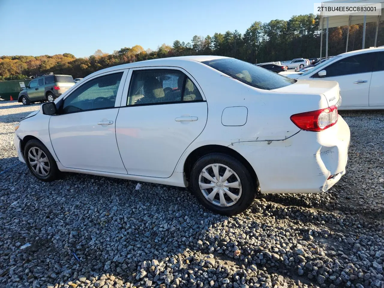 2T1BU4EE5CC883001 2012 Toyota Corolla Base