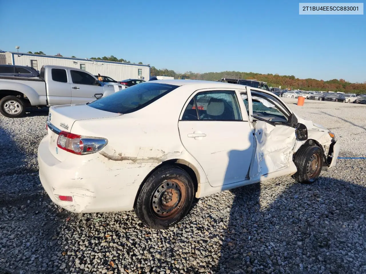 2T1BU4EE5CC883001 2012 Toyota Corolla Base