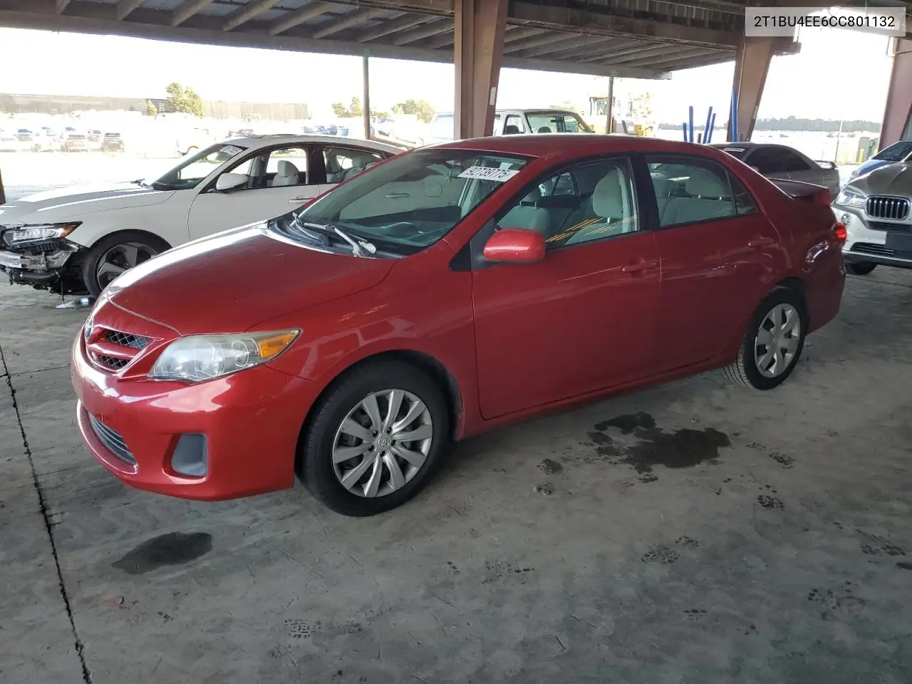 2T1BU4EE6CC801132 2012 Toyota Corolla Base