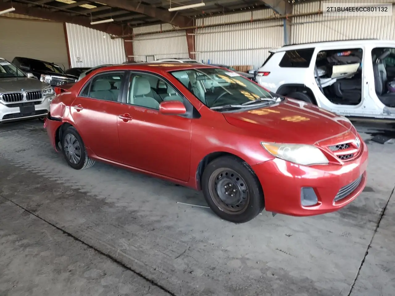 2T1BU4EE6CC801132 2012 Toyota Corolla Base