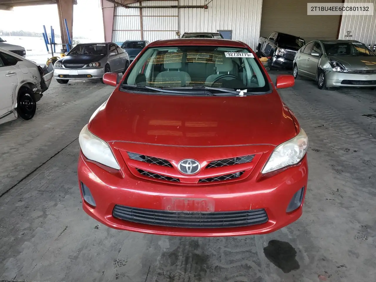 2T1BU4EE6CC801132 2012 Toyota Corolla Base
