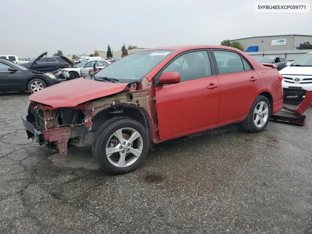 5YFBU4EEXCP059771 2012 Toyota Corolla Base