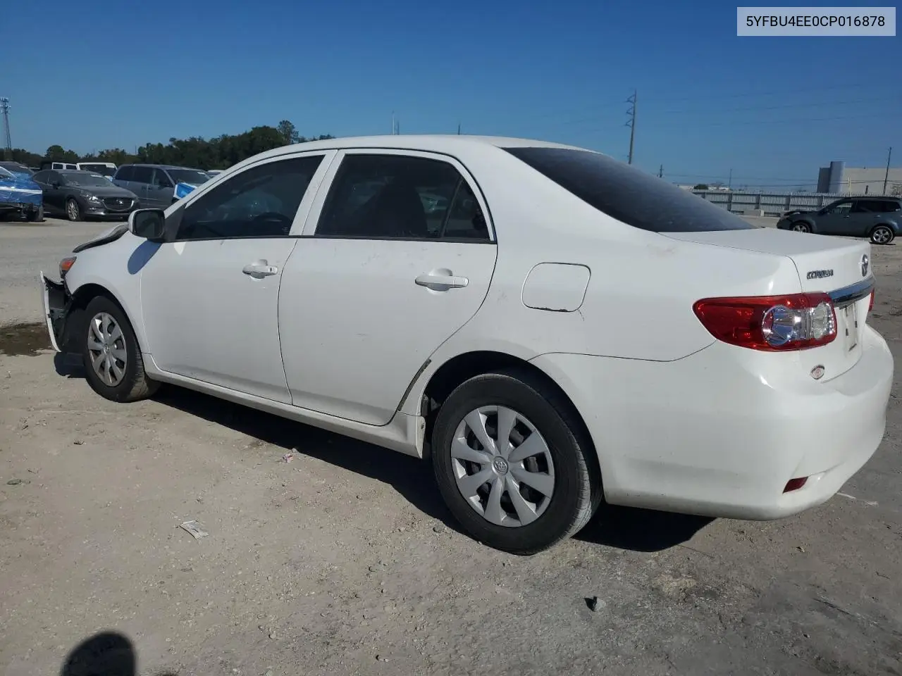 5YFBU4EE0CP016878 2012 Toyota Corolla Base