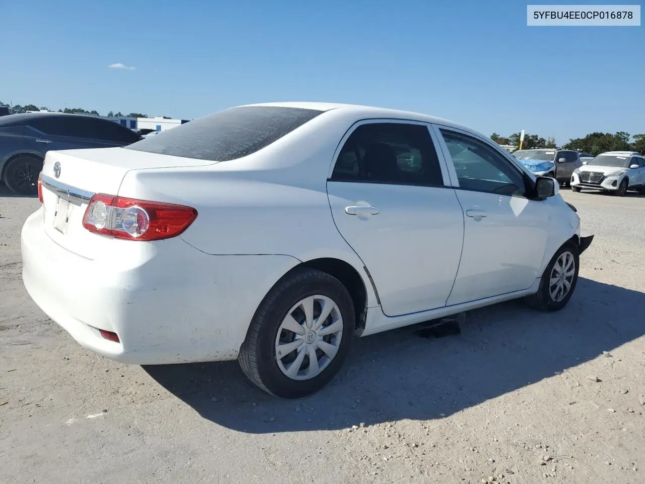 5YFBU4EE0CP016878 2012 Toyota Corolla Base