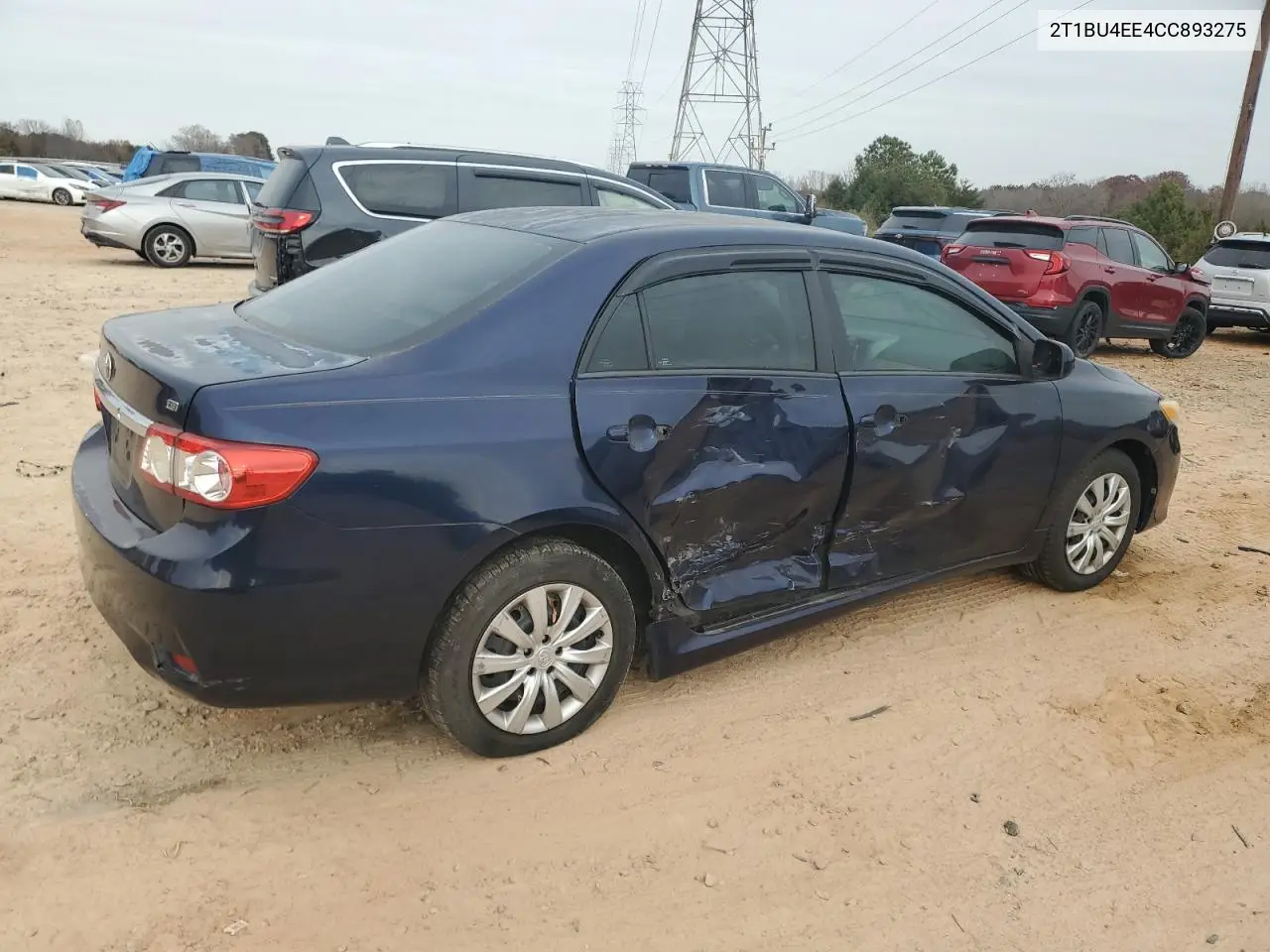 2T1BU4EE4CC893275 2012 Toyota Corolla Base
