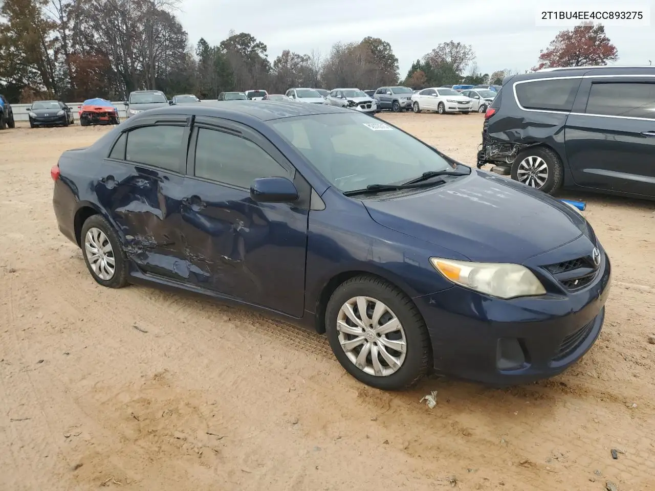 2T1BU4EE4CC893275 2012 Toyota Corolla Base