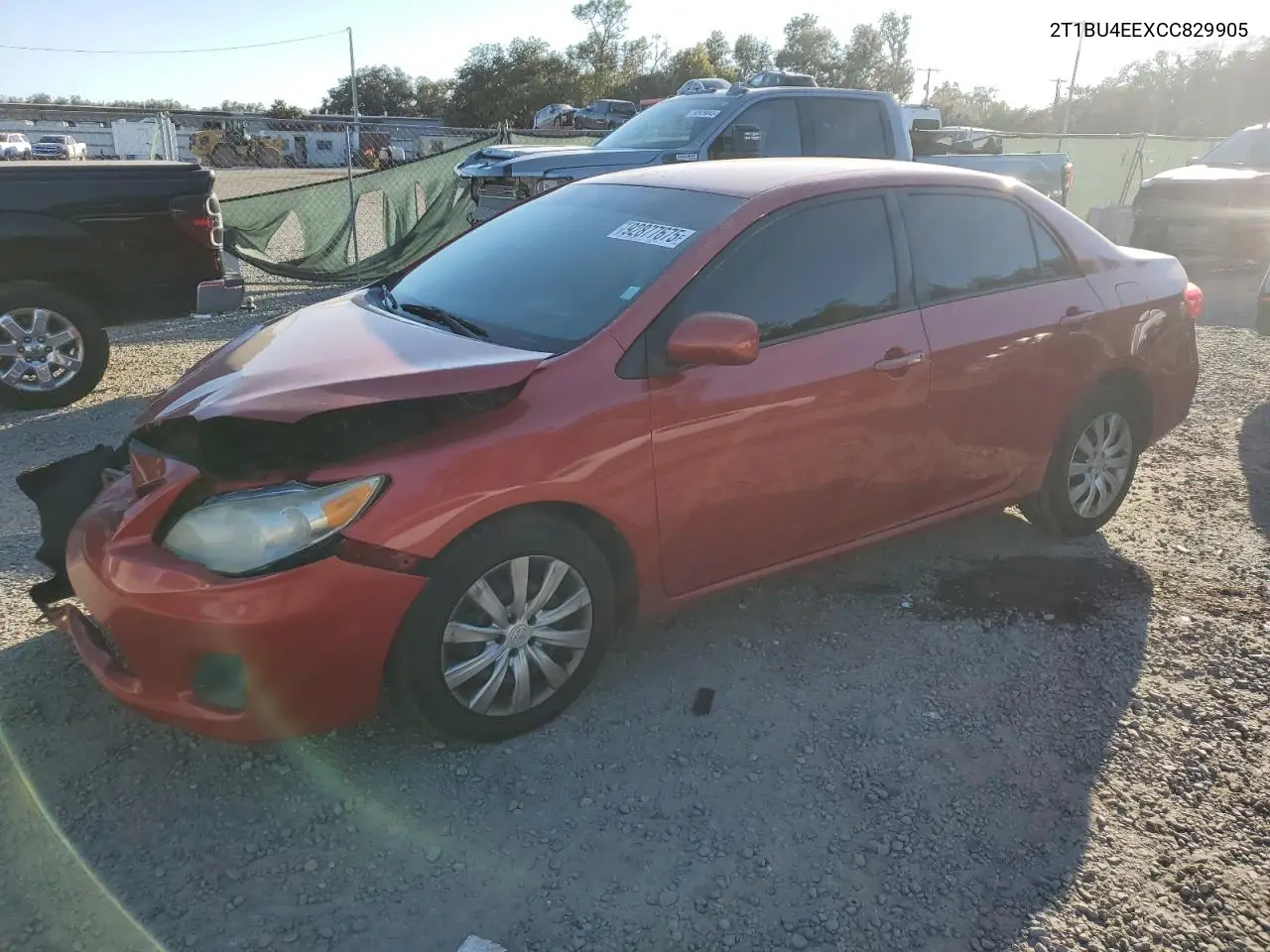 2T1BU4EEXCC829905 2012 Toyota Corolla Base