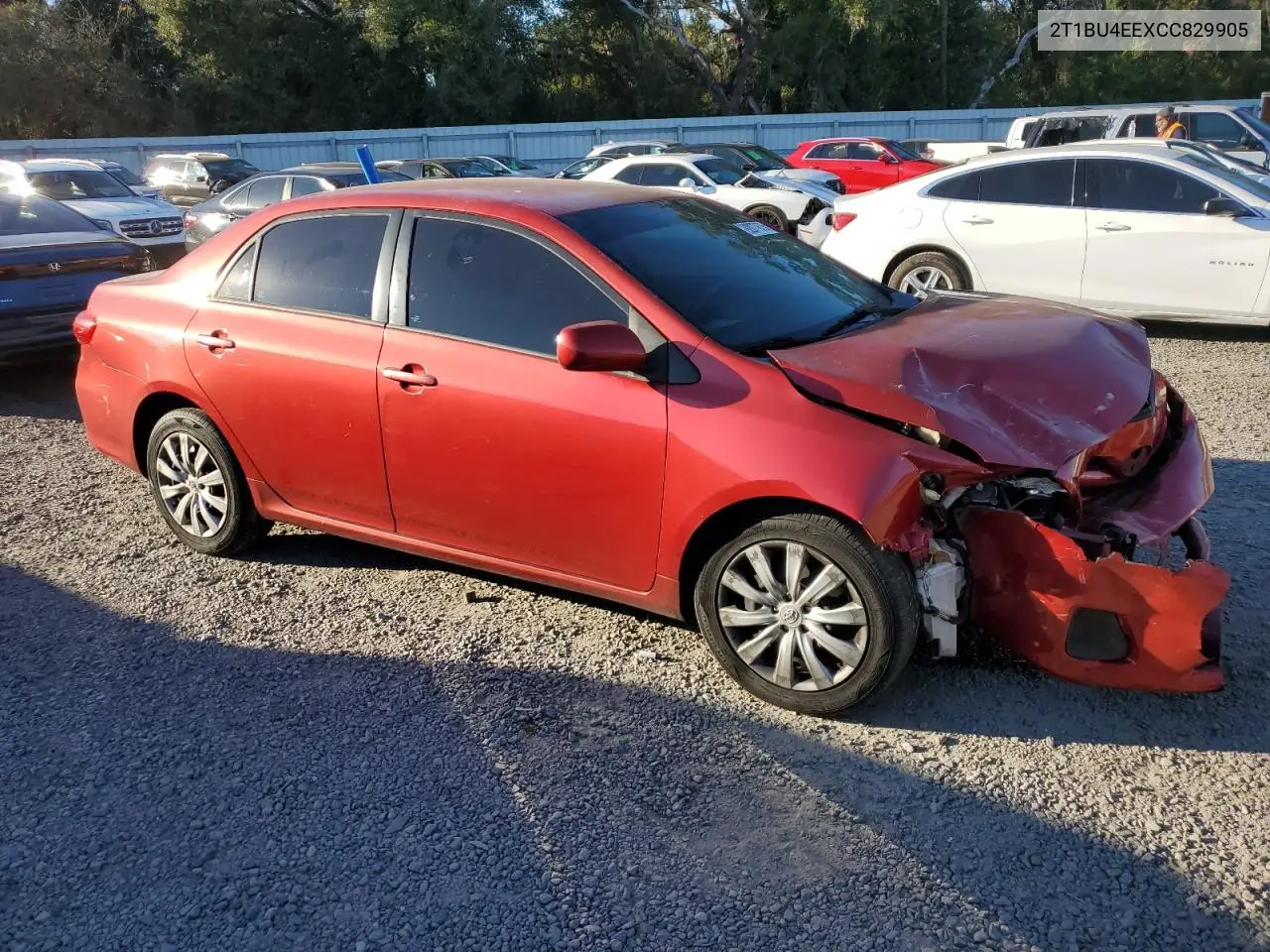 2T1BU4EEXCC829905 2012 Toyota Corolla Base