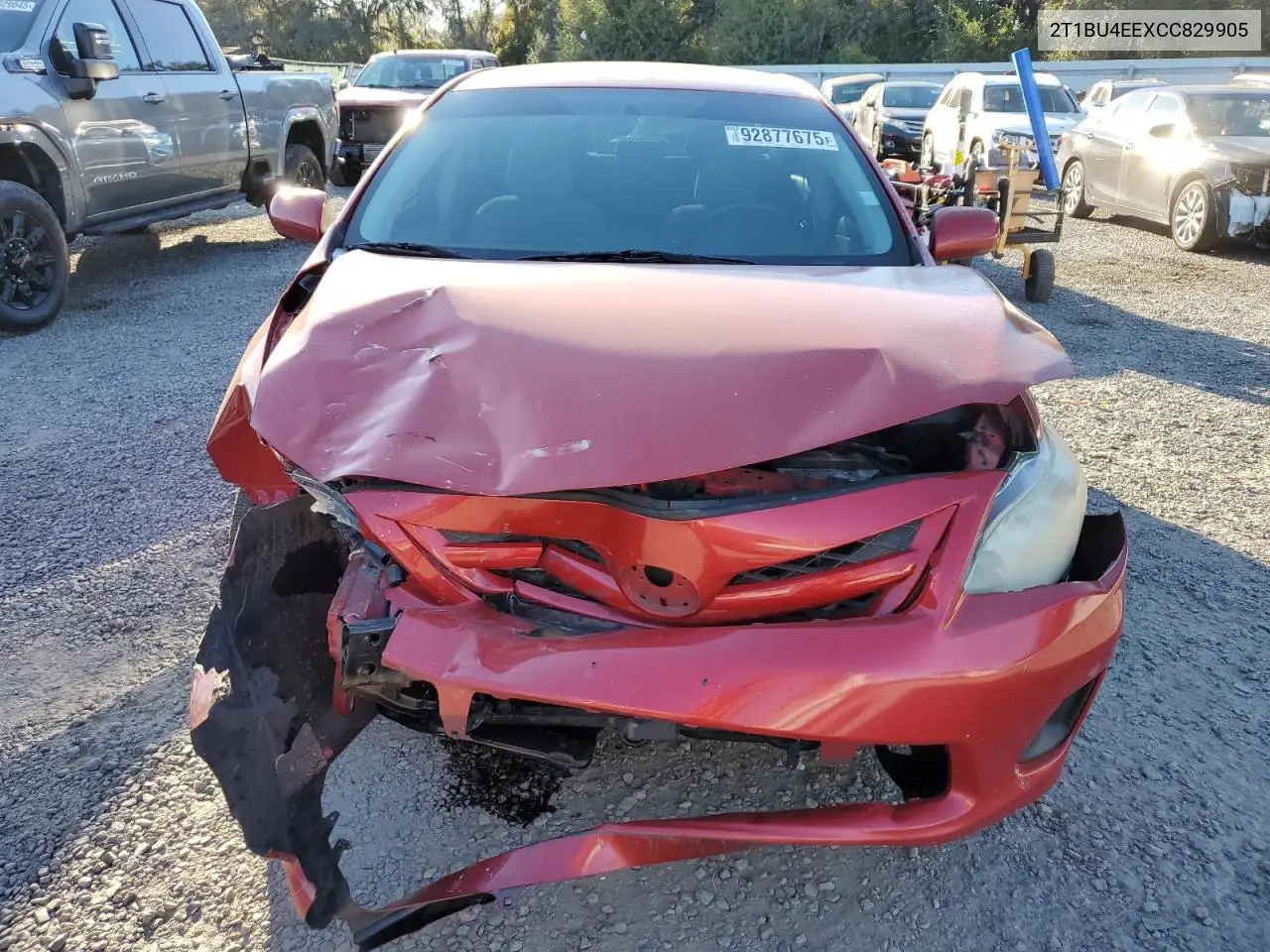 2T1BU4EEXCC829905 2012 Toyota Corolla Base