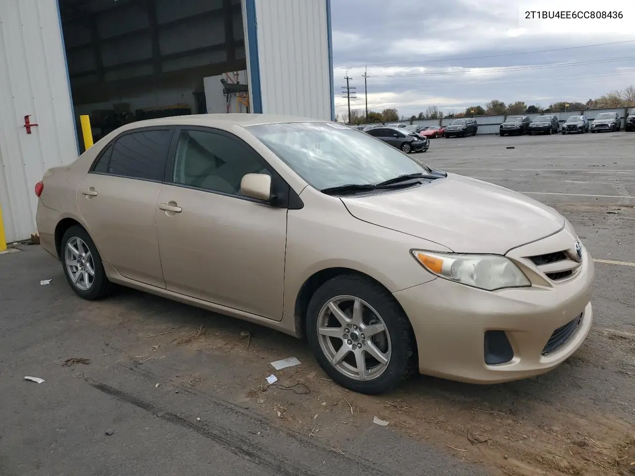 2T1BU4EE6CC808436 2012 Toyota Corolla Base