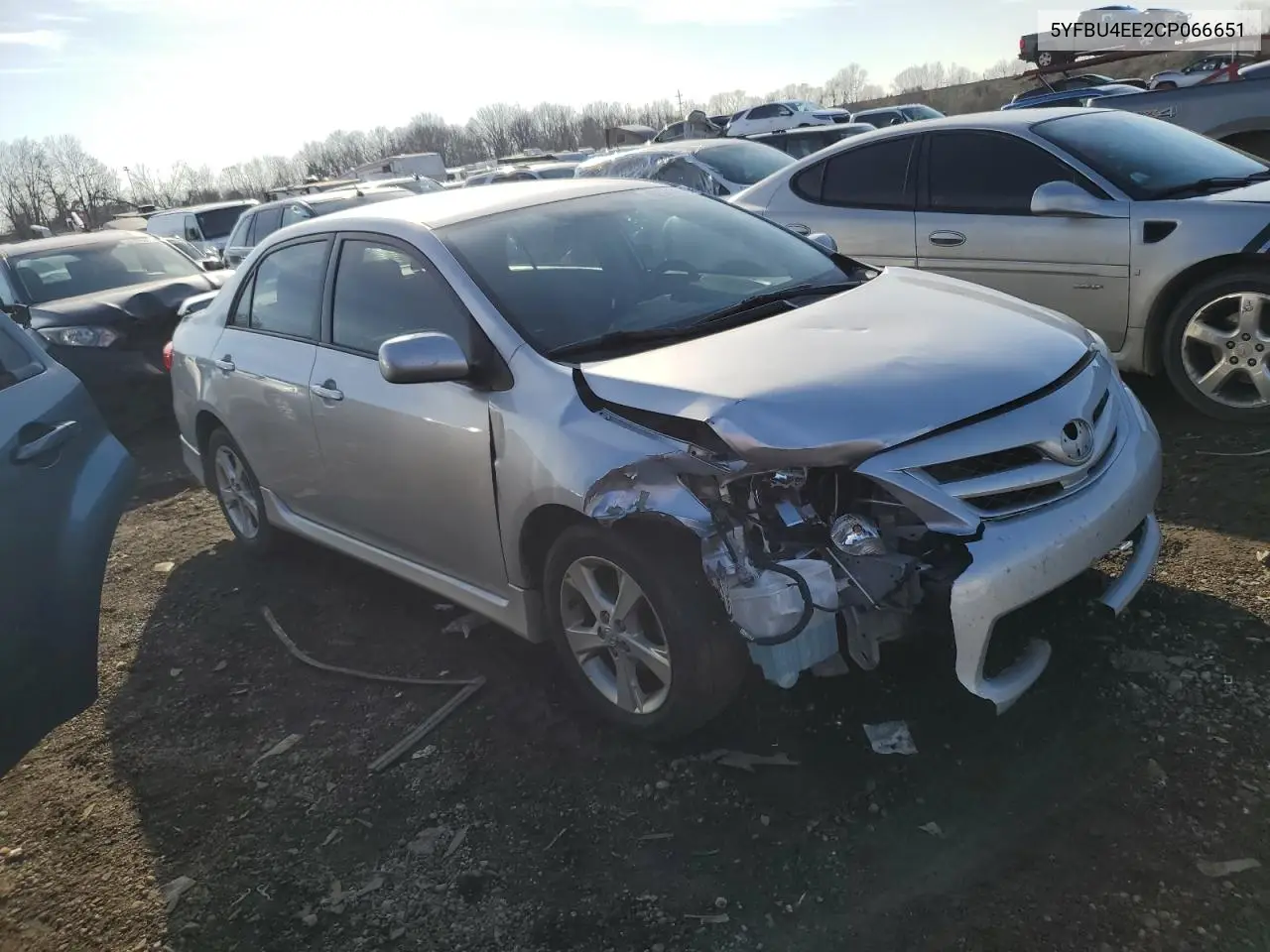 5YFBU4EE2CP066651 2012 Toyota Corolla Base