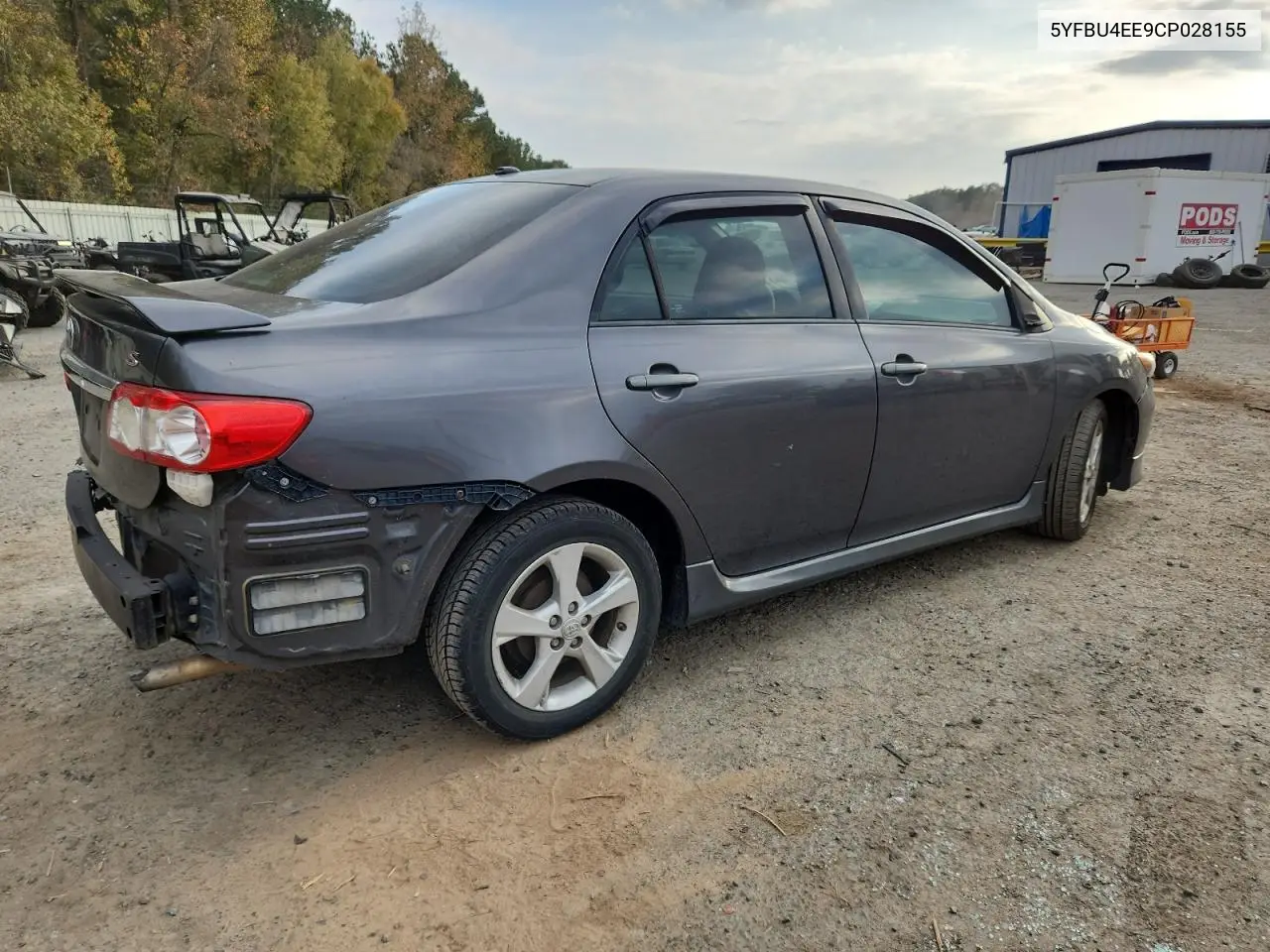 5YFBU4EE9CP028155 2012 Toyota Corolla Base