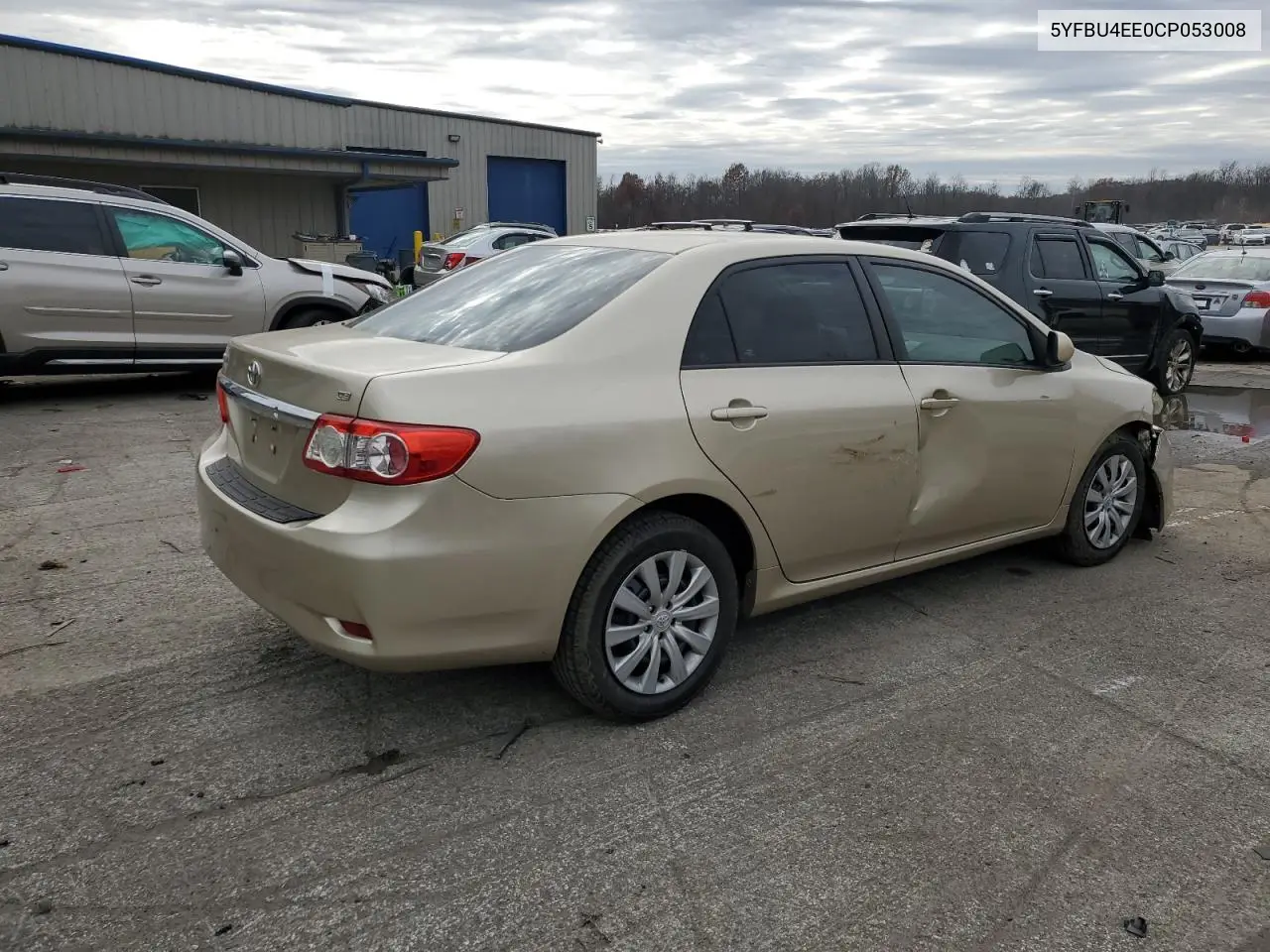 5YFBU4EE0CP053008 2012 Toyota Corolla Base