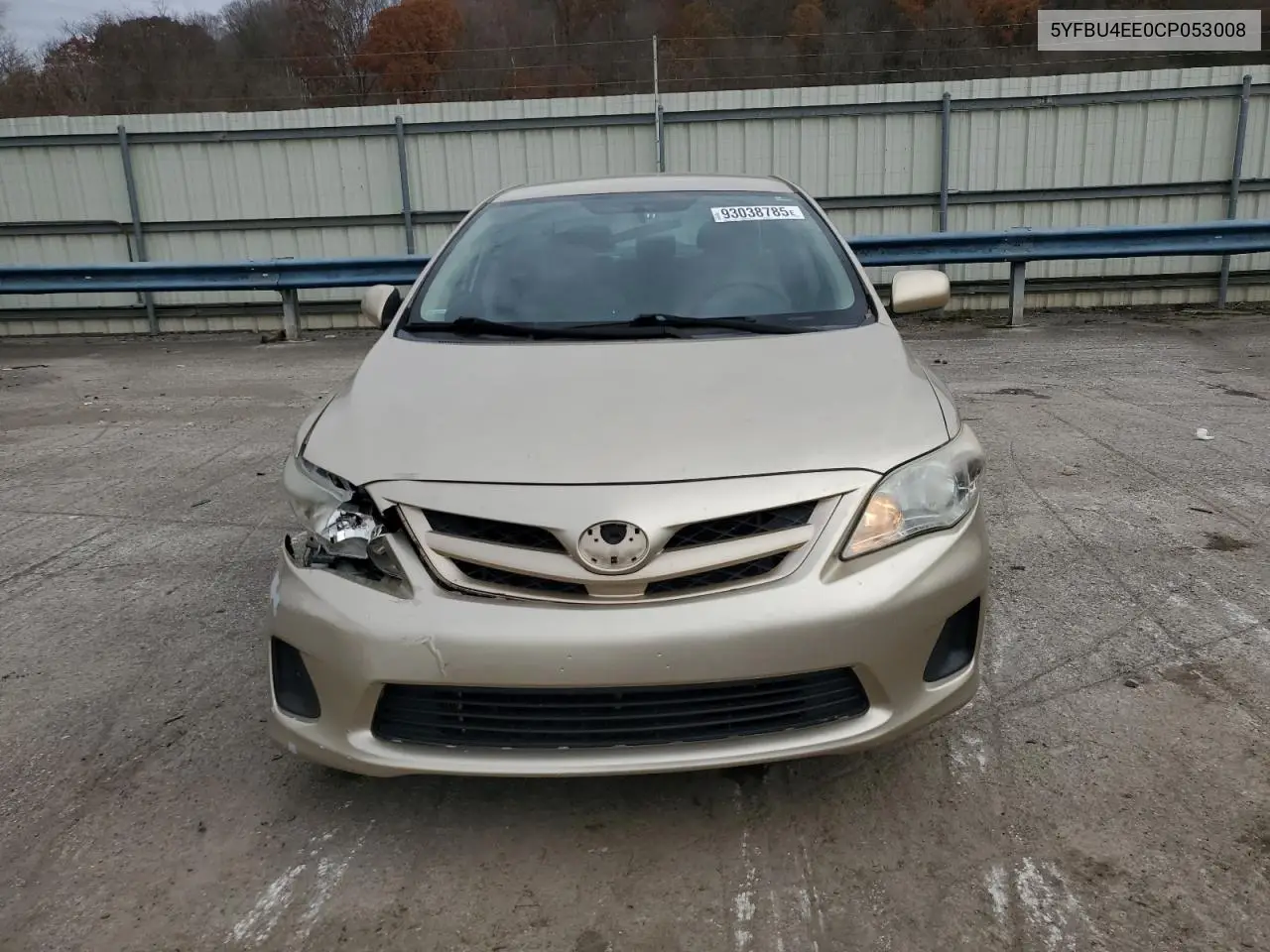 5YFBU4EE0CP053008 2012 Toyota Corolla Base