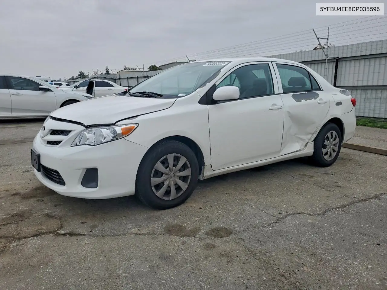 5YFBU4EE8CP035596 2012 Toyota Corolla Base