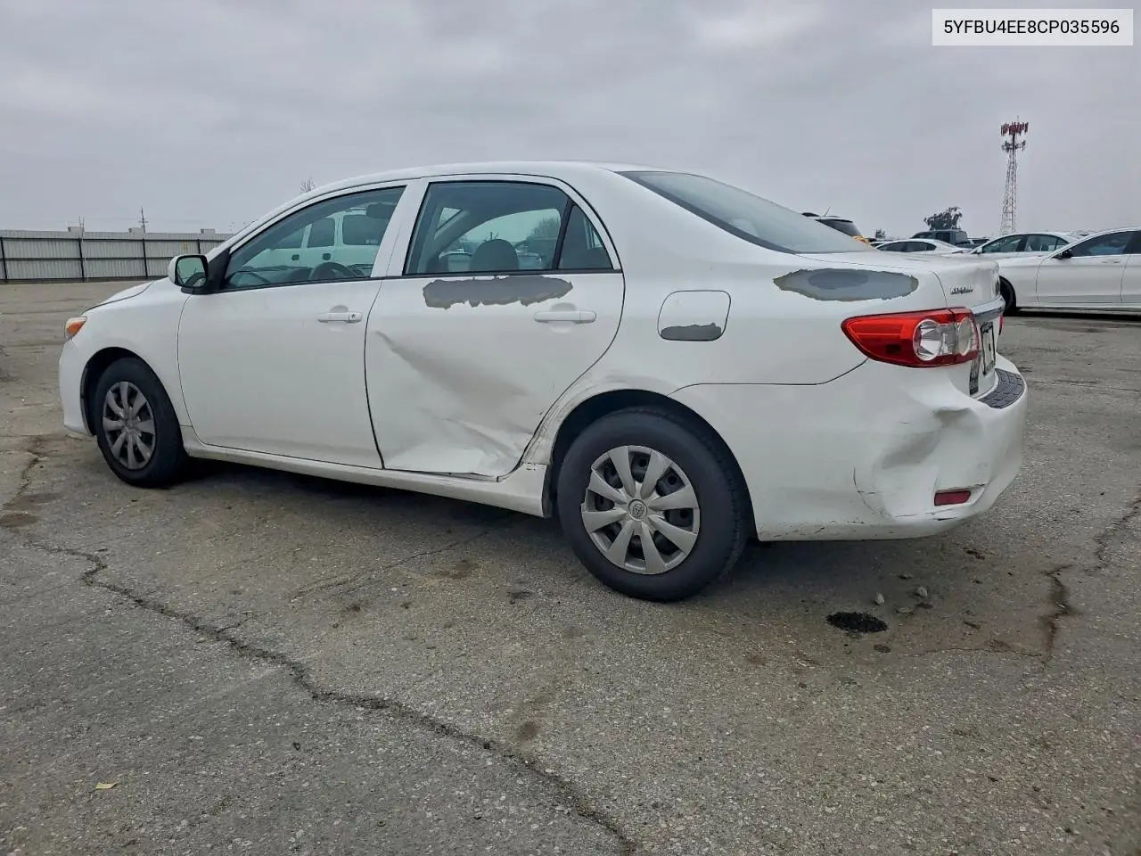 5YFBU4EE8CP035596 2012 Toyota Corolla Base