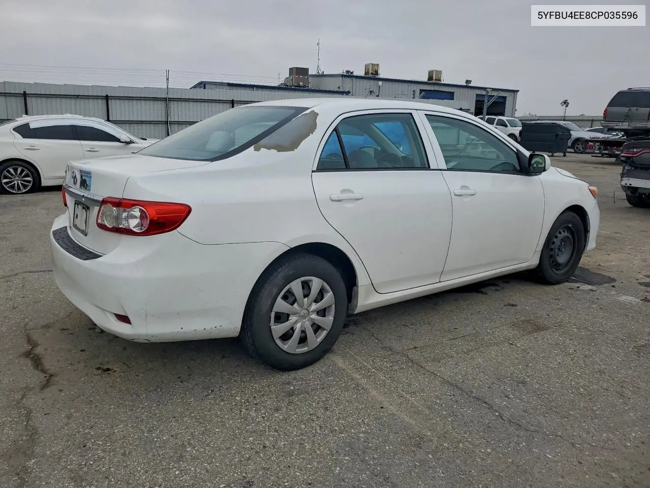 5YFBU4EE8CP035596 2012 Toyota Corolla Base