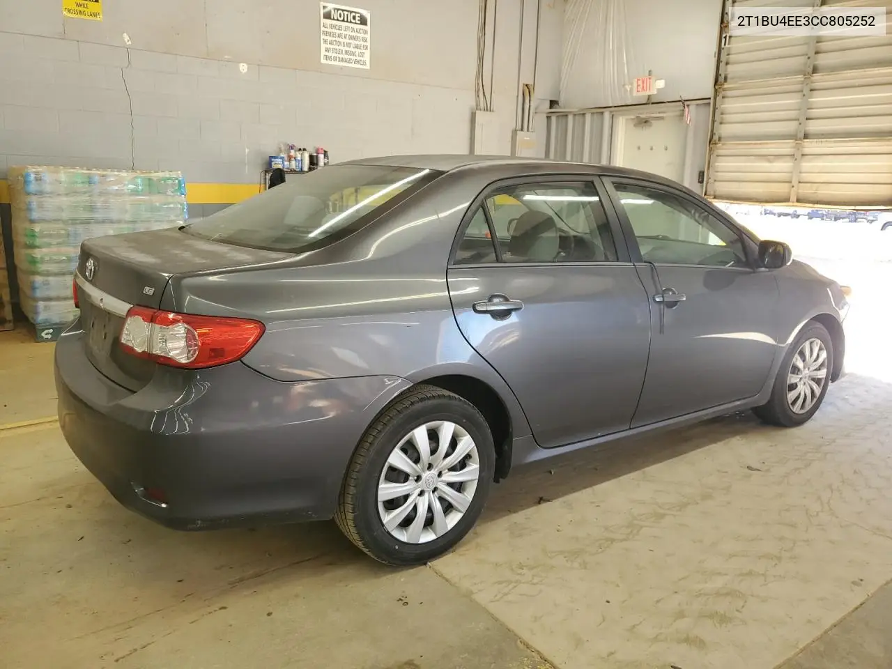 2T1BU4EE3CC805252 2012 Toyota Corolla Base