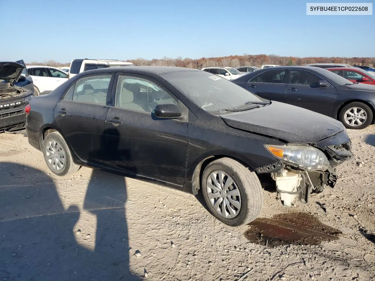 5YFBU4EE1CP022608 2012 Toyota Corolla Base