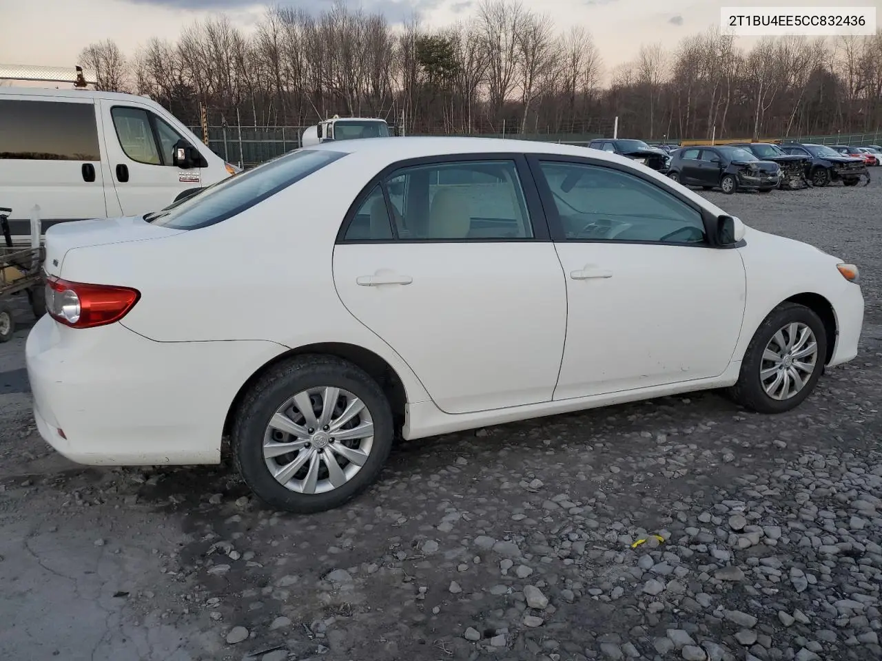2T1BU4EE5CC832436 2012 Toyota Corolla Base