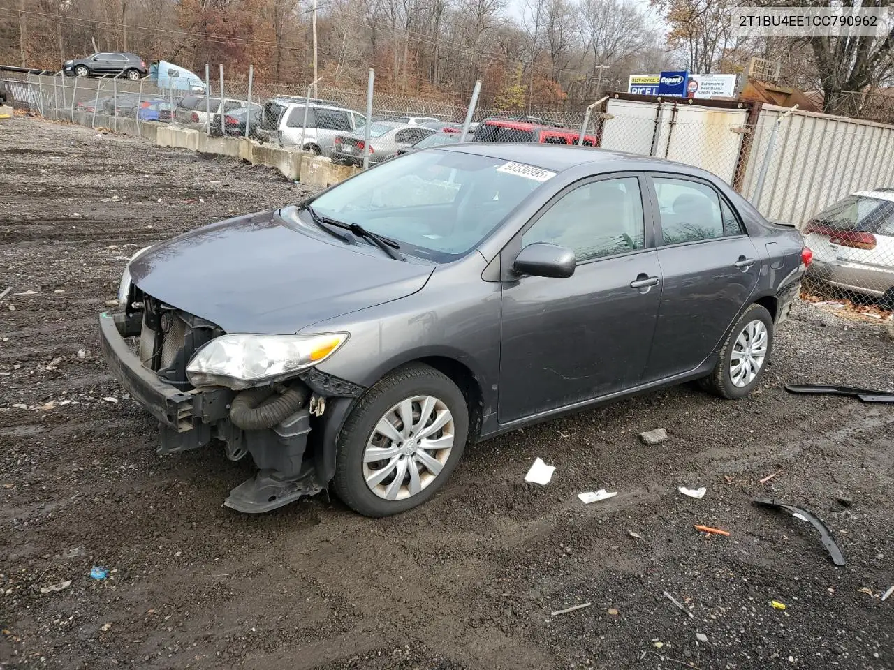 2T1BU4EE1CC790962 2012 Toyota Corolla Base